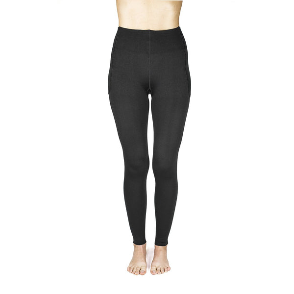 Rejuva Footless Compression Leggings 15-20 mmHg