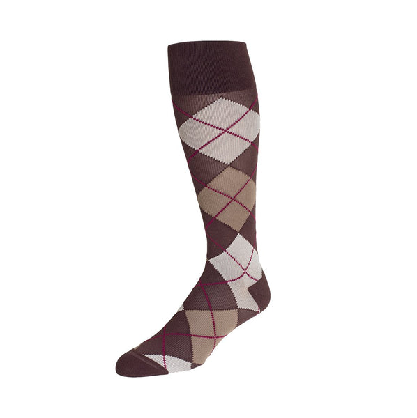 Rejuva Argyle Compression Socks 15-20 mmHg
