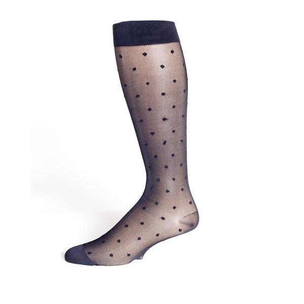 Rejuva Sheer Dot Compression Socks 20-30 mmHg