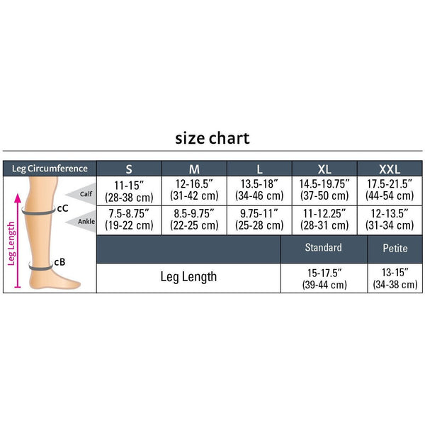 duomed advantage, 20-30 mmHg, Calf High, Open Toe