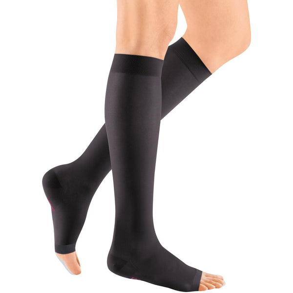 mediven sheer & soft, 20-30 mmHg, Calf High, Open Toe