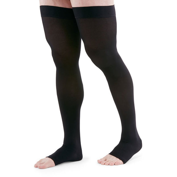 duomed advantage, 20-30 mmHg, Thigh High, Open Toe