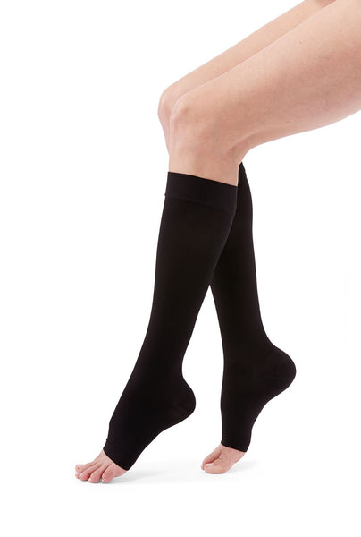 duomed advantage 15-20 mmHg calf extra-wide open toe standard