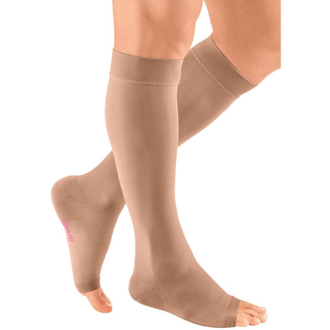 mediven plus, 30-40 mmHg, Calf High, Open Toe