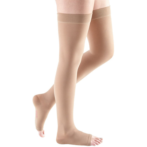 mediven plus, 40-50 mmHg, Thigh High, Open Toe