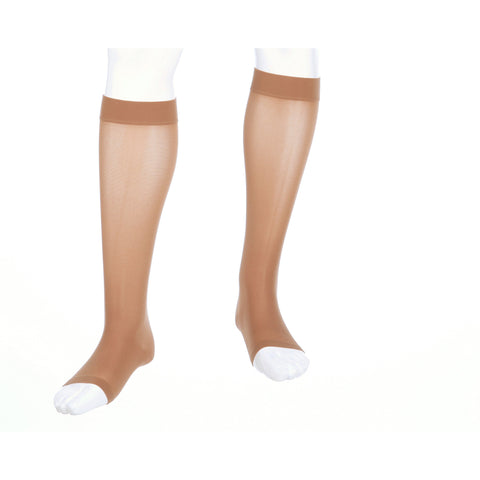 medi assure, 30-40 mmHg, Calf High, Open Toe