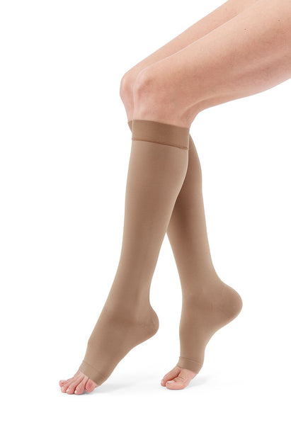 duomed advantage 20-30 mmHg calf extra-wide open toe standard