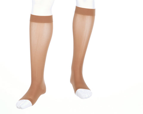 medi assure 20-30 mmHg calf open toe petite
