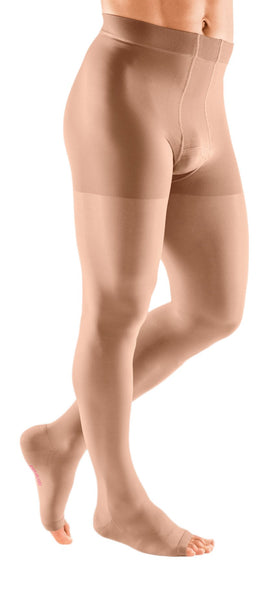 mediven plus 30-40 mmHg men's leotard open toe standard
