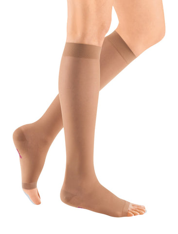 mediven sheer & soft 30-40 mmHg calf open toe standard